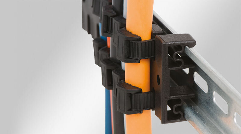 KZL Strain Relief Plates Pluggable on TS35 rails and C section